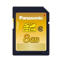 Panasonic 松下 8GB SDHC存储卡CLASS10 RP-SDWA08GJK