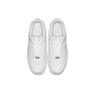 NIKE Air Force 1 Low 07 经典复古风格 板鞋 男款 纯白 38.5 单层