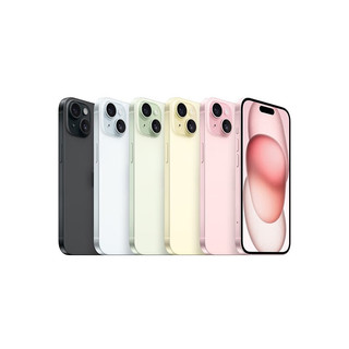 Apple 苹果15 iphone15 手机apple全网通5G手机 128G粉色 套餐一【12期白条套餐】