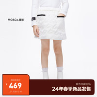 little MO&Co.little moco童装24春装女童新中式国风半身短裙子KBD1SKT009 米杏色 110/53