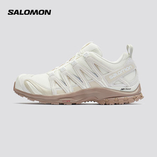 萨洛蒙（Salomon）男女款 户外运动潮流休闲轻量稳定透气徒步鞋 XA PRO 3D SUEDE 香草色 474786 6.5 (40)