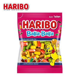 HARIBO   哈瑞宝橡皮糖小熊软糖水果糖儿童零食qq糖果 巴拉巴拉160g 水果软糖160g-巴拉巴拉