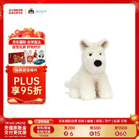 jELLYCAT 邦尼兔 英国高端毛绒玩具 西高地犬全白 玩偶 新年 23cm 西高地23cm