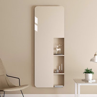 艺世界 ART WORLD简约无框全身镜子贴墙家用自粘全身镜卧室落地镜壁挂服装店全身镜 40*120【5MMSQ级防爆高清银镜】