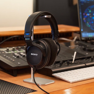 SONY 索尼 MDR-MV1专业开放式监听耳机 HIFI听歌头戴式录音监听设备 轻量化设计 MDR-MV1