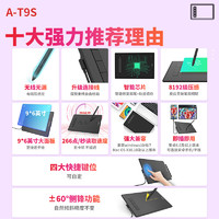 Hanvon 汉王 A-T9S数位 板手绘绘画板手写板电脑手机网课绘图板汉王手写板