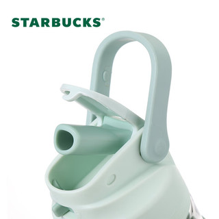 星巴克（Starbucks）杯子 清透薄荷绿款运动杯700ml 绿色大容量运动水壶  男女 运动杯700ml