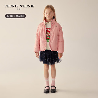 Teenie Weenie Kids小熊童装男女童简约两面穿棉服 藏青色 150cm