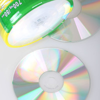 banana 香蕉 CD R 无标CD光盘 50片张刻录盘空白可印刷包邮白面音乐纯白