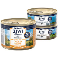 88VIP：ZIWI 滋益巅峰 猫罐头组合鸡牛鱼肉味3罐装湿粮猫主粮猫零食猫主食