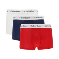 卡尔文·克莱恩 Calvin Klein 香港直发Calvin Klein凯文克莱CK男士三件装平角内裤U2664G男生