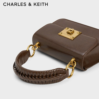 CHARLES & KEITH CK2-50781528-1 CK2-50781528Dark Brown深棕色 S