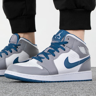 耐克（NIKE）女鞋 2024春季运动鞋AIR JORDAN 1休闲鞋透气板鞋AJ1篮球鞋 DQ8423-014 6Y/38.5/24cm