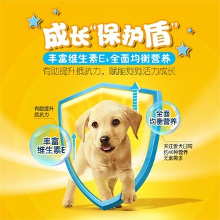 狗粮泰迪金毛拉布拉多大型中小型通用幼犬1.3kg主粮零食组合