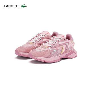 LACOSTE法国鳄鱼女鞋24春季新款L004系列运动休闲鞋47SFA0113 13C/粉色 3 /35.5