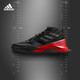 adidas 阿迪达斯 OWNTHEGAME团队款实战篮球运动鞋男子阿迪达斯官方 黑色/红色 46.5(290mm)