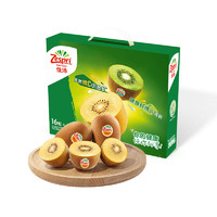 Zespri 佳沛 阳光金奇异果 16粒礼盒 经典果 单果约80-103g（买一送一）