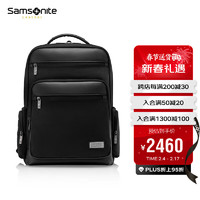 Samsonite 新秀丽 双肩包电脑包男士背包书包18.4英寸大容量商务出差通勤包NR9