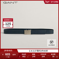 GANT 甘特 冬男士简约纯色腰带|9940160 409 S-M