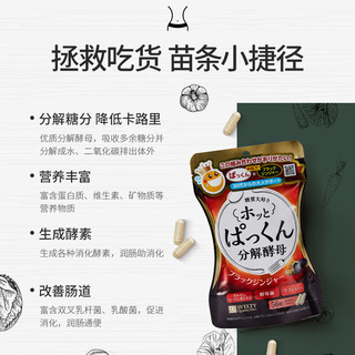 SVELTYhot pakkun丝蓓缇黑生姜糖质分解酵母日本酵素56粒/袋 黑生姜分解酵母56粒/袋