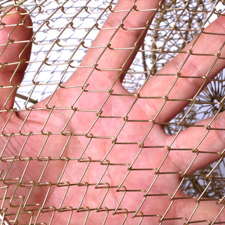 折叠钢丝鱼护鱼篓网兜海钓装鱼螃蟹金属鱼笼速干便携渔网钓鱼用品
