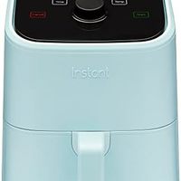 instant me Instant Vortex 4合1空气炸锅,烤面包,酥脆,脱水,再热,2夸脱,水蓝色
