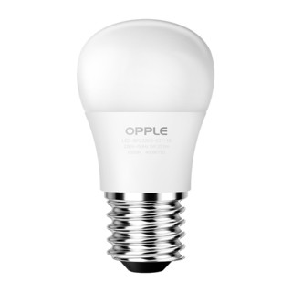OPPLE 欧普照明 LED灯泡节能球泡 3W E14小螺口 6000K白光（五只装）