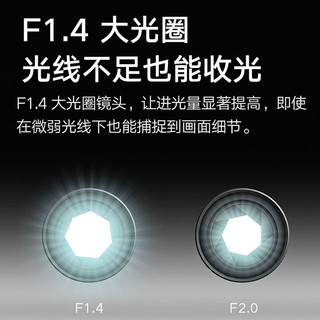 Xiaomi 小米 MI）摄像头监控器家用2k1296p高清云台版360度