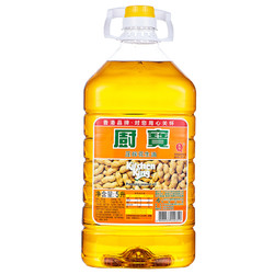 厨宝 一级花生油5L物理压榨 原香花生食用油香港品牌 健康家用好油