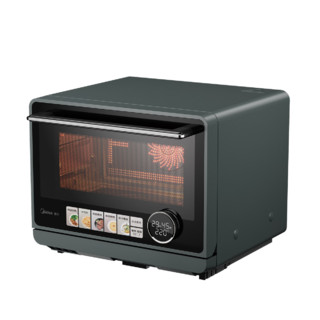 美的微波炉家用一级能效光波炉微波炉烤箱一体机20L变频速热易清洗智能WIFI