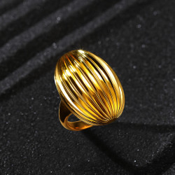 千叶珠宝黄金足金戒指5d硬金瞩目个性戒指手饰品礼物女新款计价ys