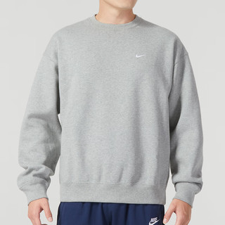 耐克（NIKE）男装 2024春运动服跑步训练上衣日常休闲时尚卫衣套头衫 DX1362-063 3XL/190(体重170-190斤)