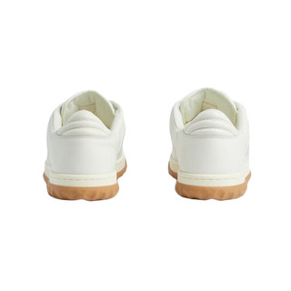 古驰（GUCCI）MAC80男士白色皮革运动鞋 白色 8.5