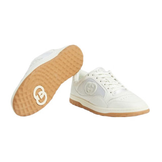 古驰（GUCCI）MAC80男士白色皮革运动鞋 白色 8.5