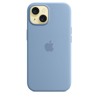 iPhone 15  MagSafe 硅胶保护壳 - 凛蓝色 保护套 手机套 手机壳