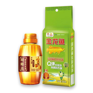 胡姬花 金龙鱼 胡姬花 花生油158ml+金龙鱼东北大米500g