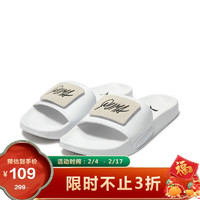 PUMA 彪马 男女同款 基础系列 拖鞋 389118-02白-黑色 44.5UK10