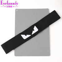 艾梵妮(Eyefanniy) 运动发带韩国发饰品弹力潮男发箍字母头带头巾韩版吸汗女宽边发卡 恶魔眼