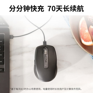 MX Anywhere 3S无线办公静音鼠标蓝牙鼠标商务便携bolt双模连接 Anywhere 3s商用版（带BOLT接收器）