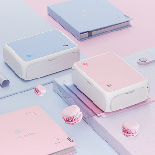 Lenovo 联想 至像Z01 彩色手机照片打印机 马卡龙粉色 宝照片打印 证件照打印