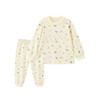 英氏 春秋季儿童内衣套装  花园满印套装 套头衫＋裤子（多款可选）