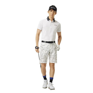 Taylormade泰勒梅高尔夫服装2023男士春夏透气运动golf短袖POLO衫 N97028 白色 XXXL