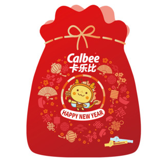 Calbee/卡乐比美好时光零食大礼包礼袋524g休闲零食年货