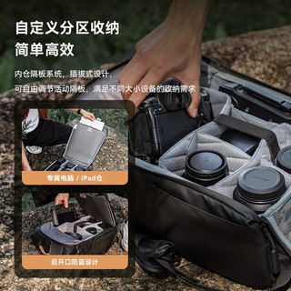 SmallRig斯莫格单反相机包双肩摄影包可扩容专业背负系统数码笔记本收纳包户外便携防水旅行背包 大容量摄影包