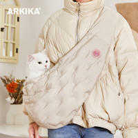 ARKIKA宠物猫咪斜挎背包外出便携高颜值装小狗狗包防应激抱猫