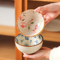 KAWASIMAYA 川岛屋 日式陶瓷碗家用米饭吃饭碗小碗餐具套装 4.5英寸米饭碗