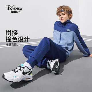 88VIP：Disney baby 迪士尼男童速干长袖套装2024春秋新款儿童户外洋气运动两件套童装