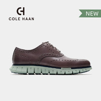 colehaan/歌涵 男鞋牛津鞋 24年春季布洛克雕花休闲皮鞋C39614 灰色-C39614 40.5