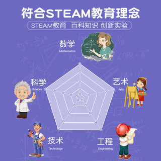 Toylezhi科学实验套装儿童玩具3-8岁男女孩创意D款STEAM手工新年