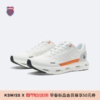 盖世威（K·SWISS）男跑鞋 24春季 时尚舒适减震运动休闲鞋9277-M 100温布尔登白 40